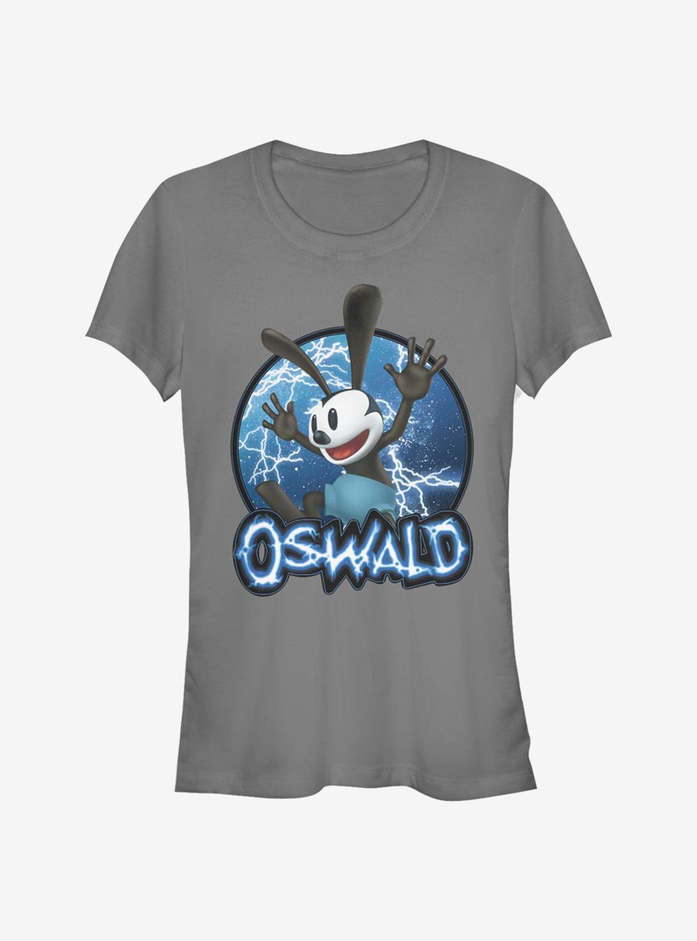Disney Epic Mickey Just Oswald Girls T-Shirt, CHARCOAL, hi-res