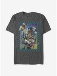 Disney Epic Mickey Characters Group Poster Style T-Shirt, CHAR HTR, hi-res