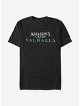 Assassin's Creed Valhalla Text Logo T-Shirt, BLACK, hi-res