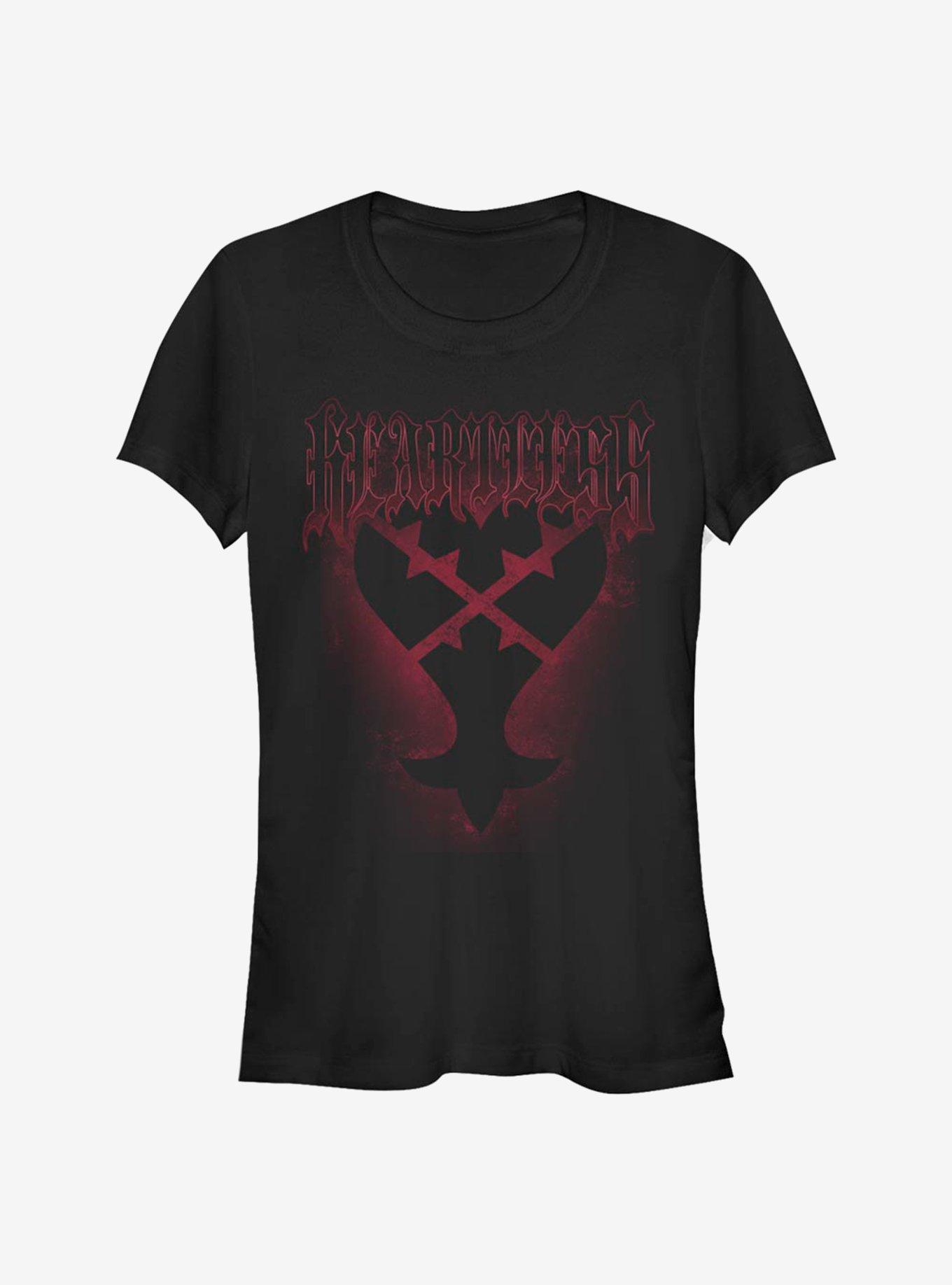 Disney Kingdom Hearts Heartless Girls T-Shirt, BLACK, hi-res