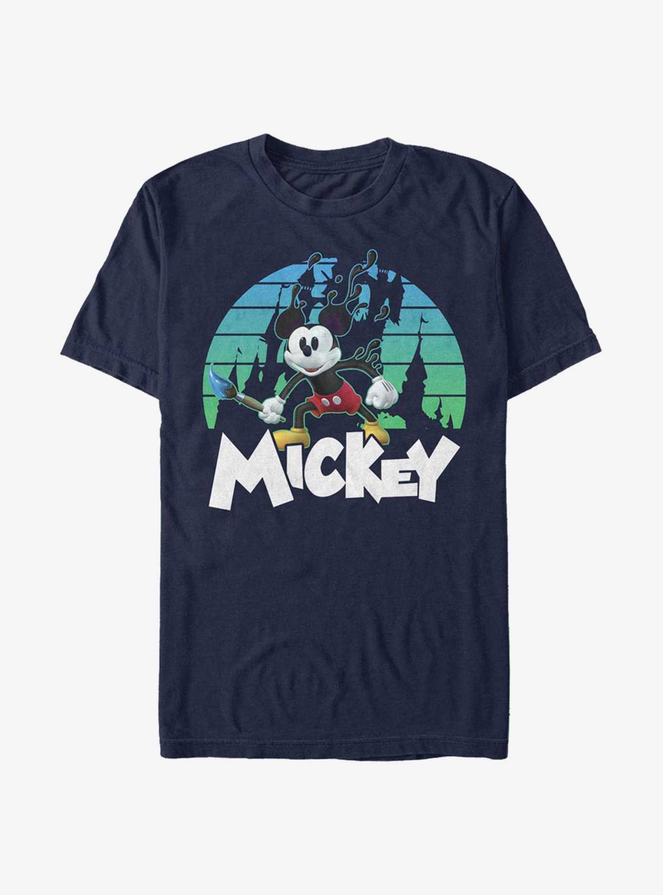 Disney Epic Mickey Retro Sunset T-Shirt, , hi-res