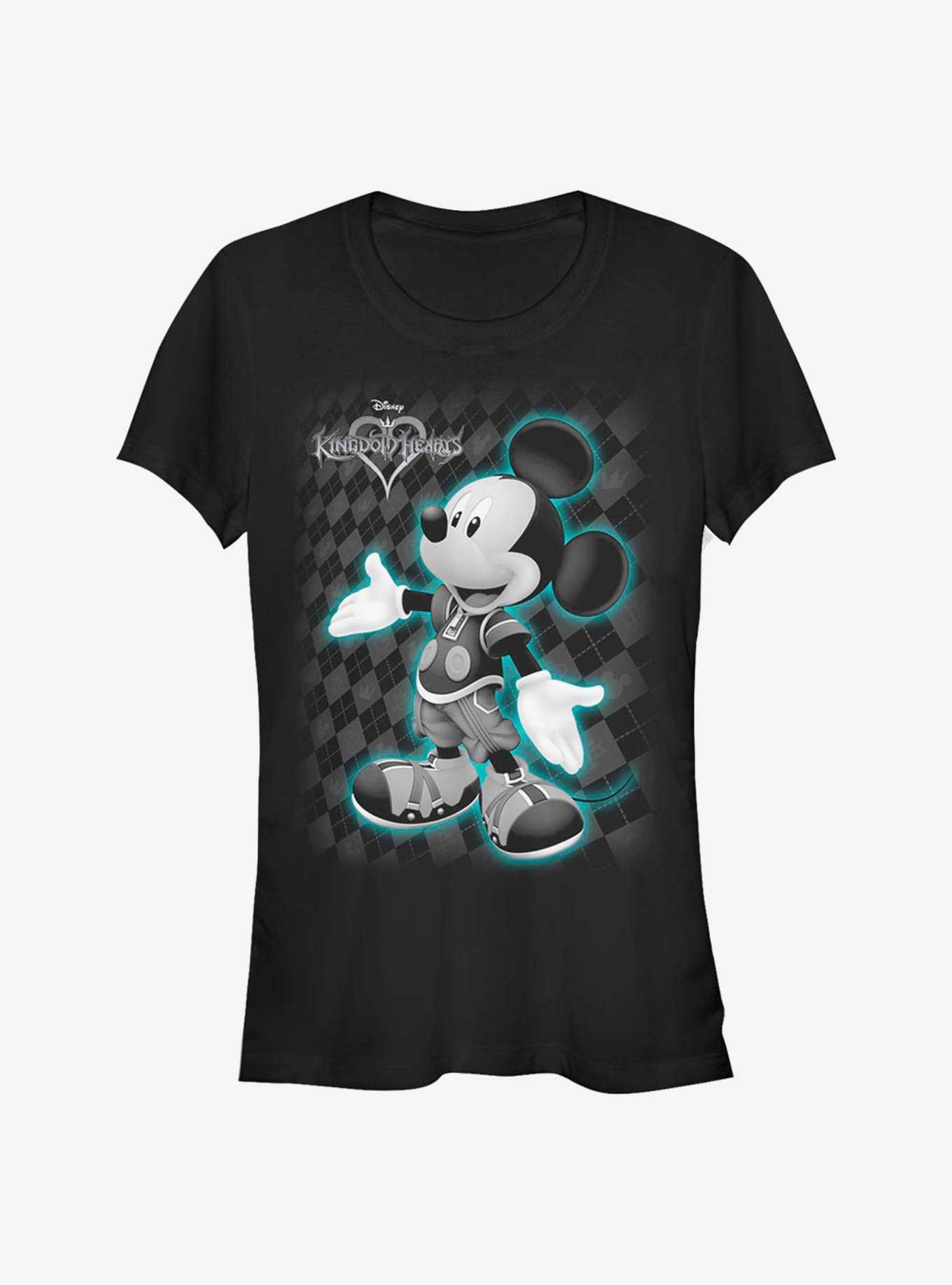 Disney Kingdom Hearts Mickey Hearts Girls T-Shirt, , hi-res