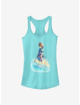 Disney Kingdom Hearts Beach Sora Girls Tank, , hi-res
