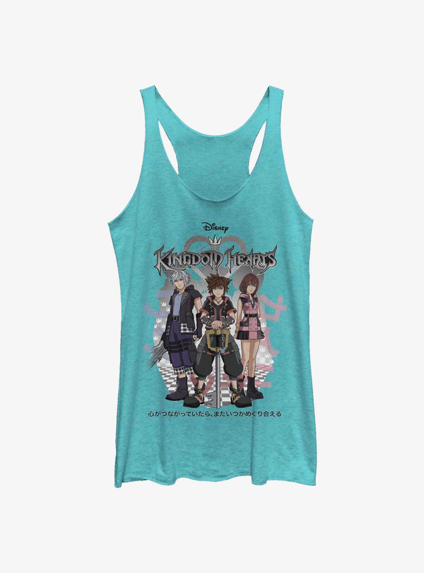 Disney Kingdom Hearts Sora Japanese Group Girls Tank, , hi-res