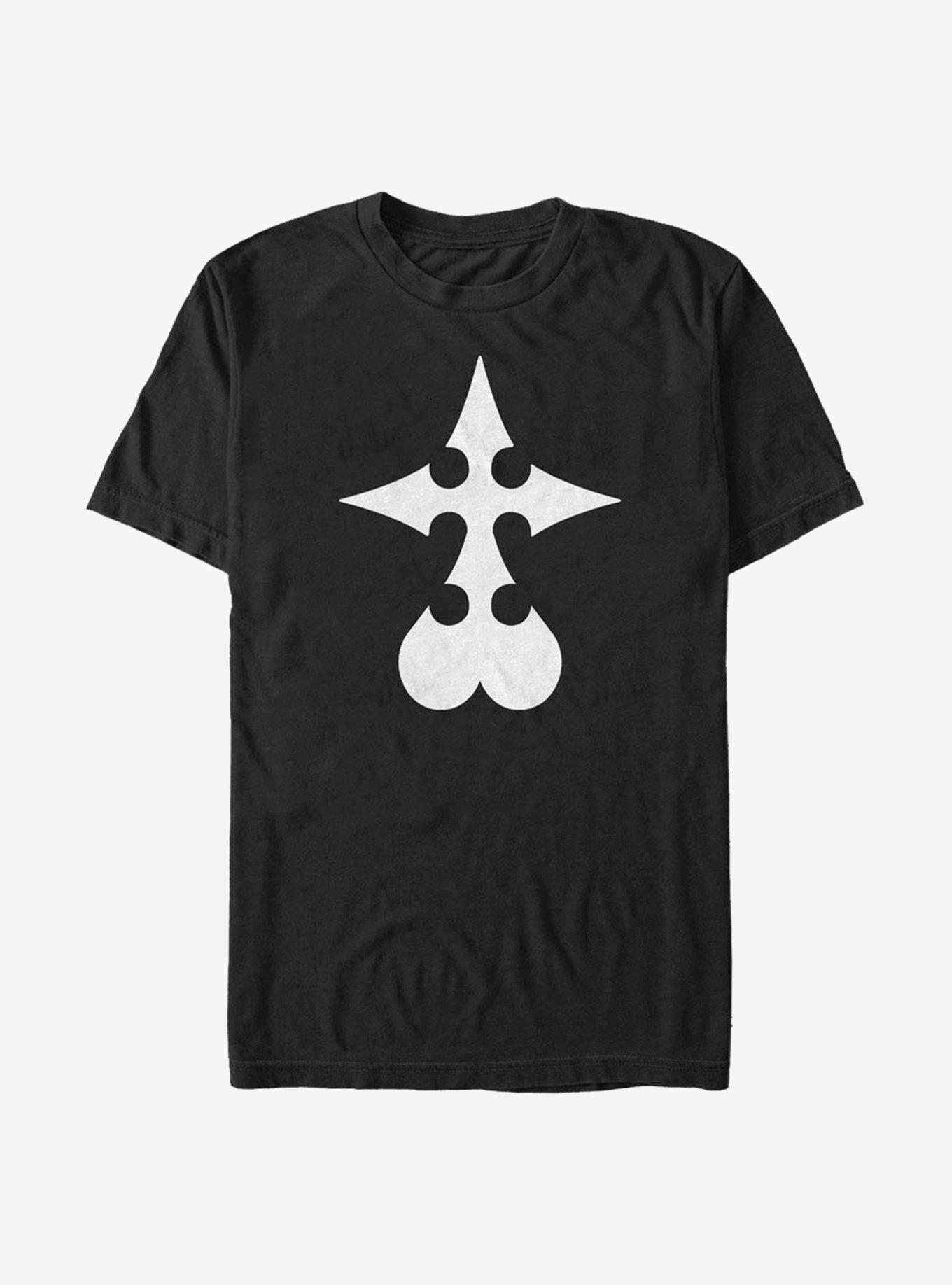 Disney Kingdom Hearts Nobody Symbol T-Shirt, , hi-res