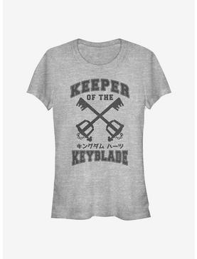 Disney Kingdom Hearts Keyblade Keeper Girls T-Shirt, ATH HTR, hi-res