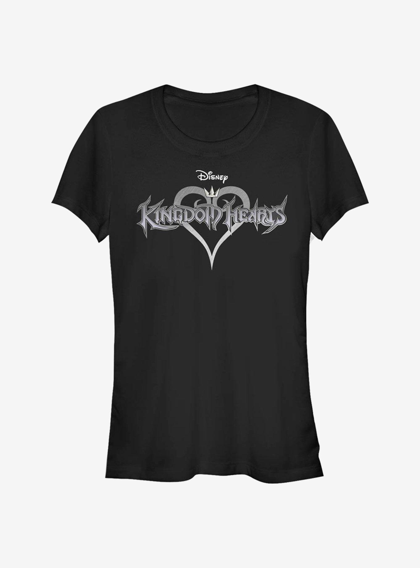 Disney Kingdom Hearts Logo Girls T-Shirt