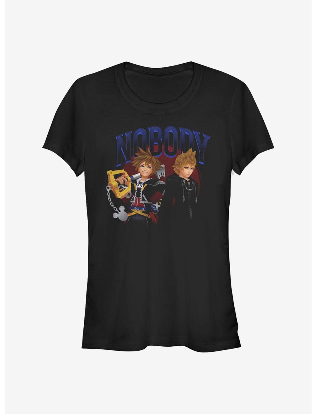 Disney Kingdom Hearts Nobody Circle Girls T-Shirt, BLACK, hi-res