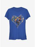 Disney Kingdom Hearts Sora Goofy Donald Girls T-Shirt, BLACK, hi-res