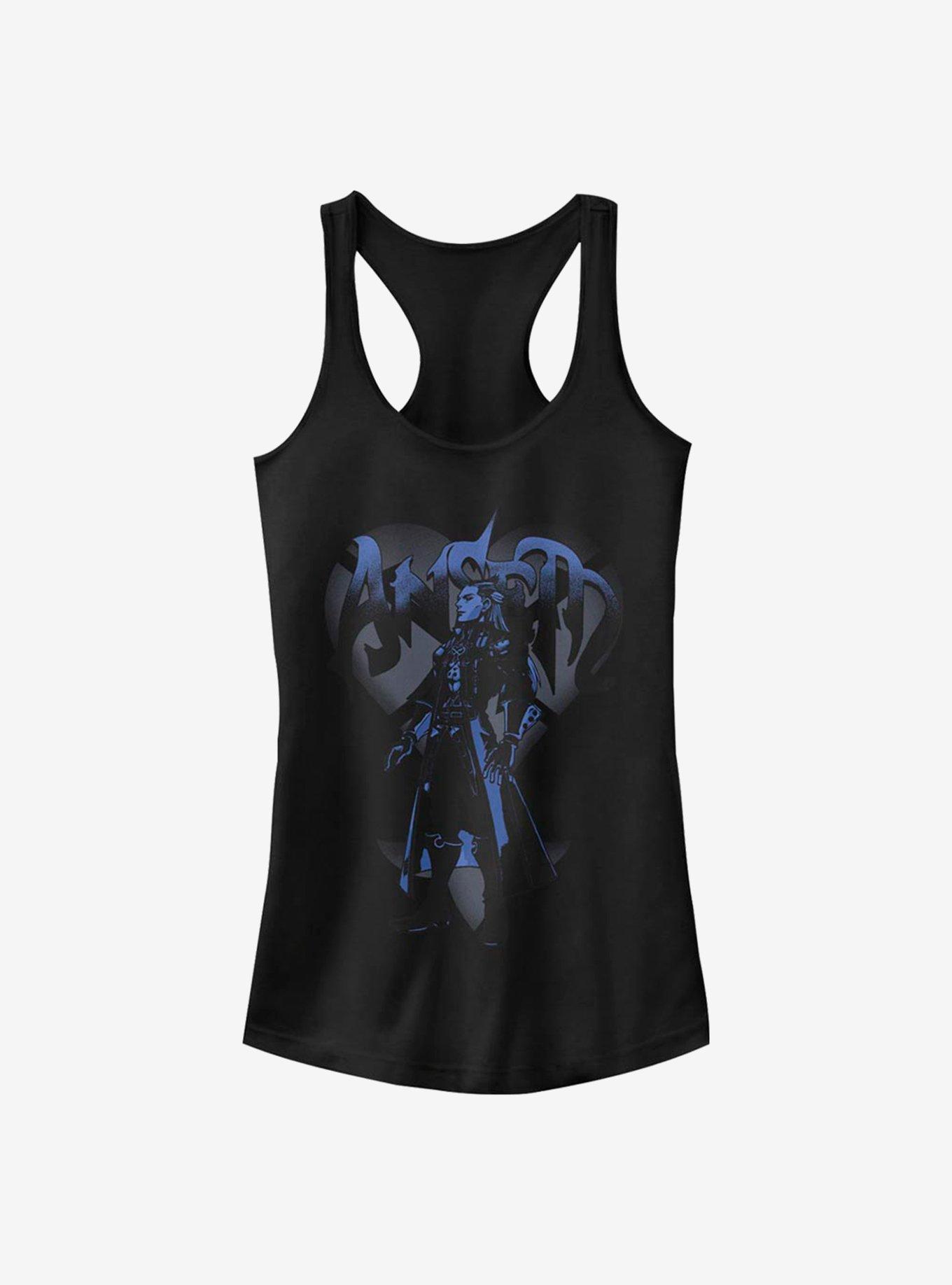 Disney Kingdom Hearts Ansem Blue Girls Tank, BLACK, hi-res