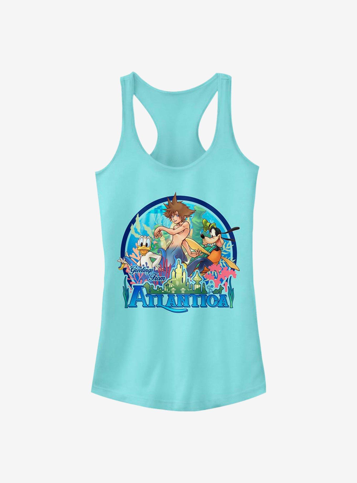 Disney Kingdom Hearts Atlantica World Girls Tank, CANCUN, hi-res