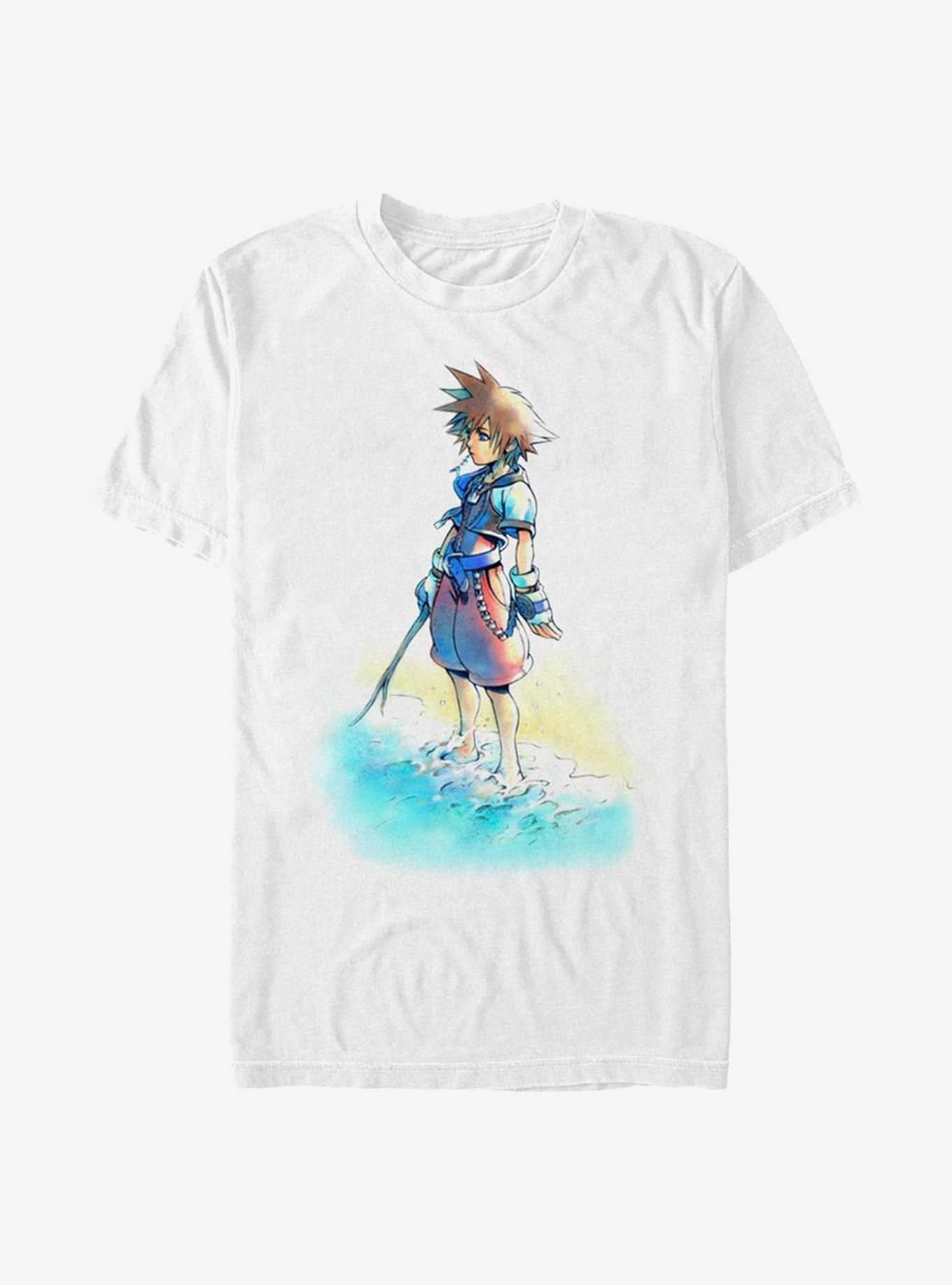 Disney Kingdom Hearts Beach Sora T-Shirt, , hi-res