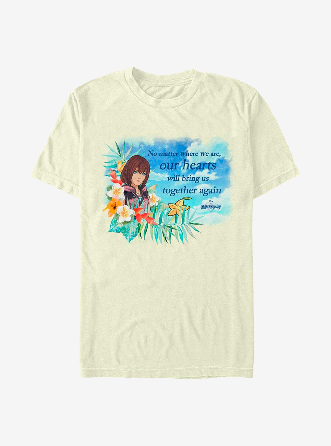 Disney Kingdom Hearts Kairi Floral T-Shirt, , hi-res