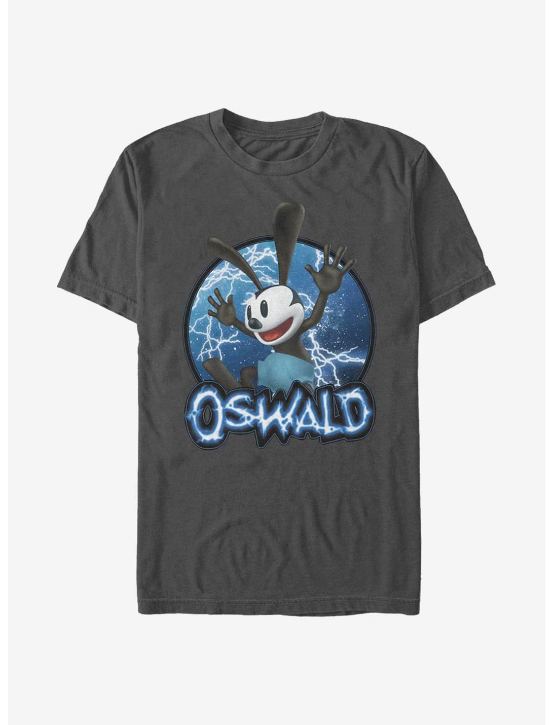 Disney Epic Mickey Just Oswald T-Shirt, CHARCOAL, hi-res