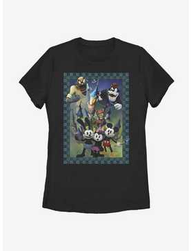 Disney Epic Mickey Character Poster Womens T-Shirt, , hi-res