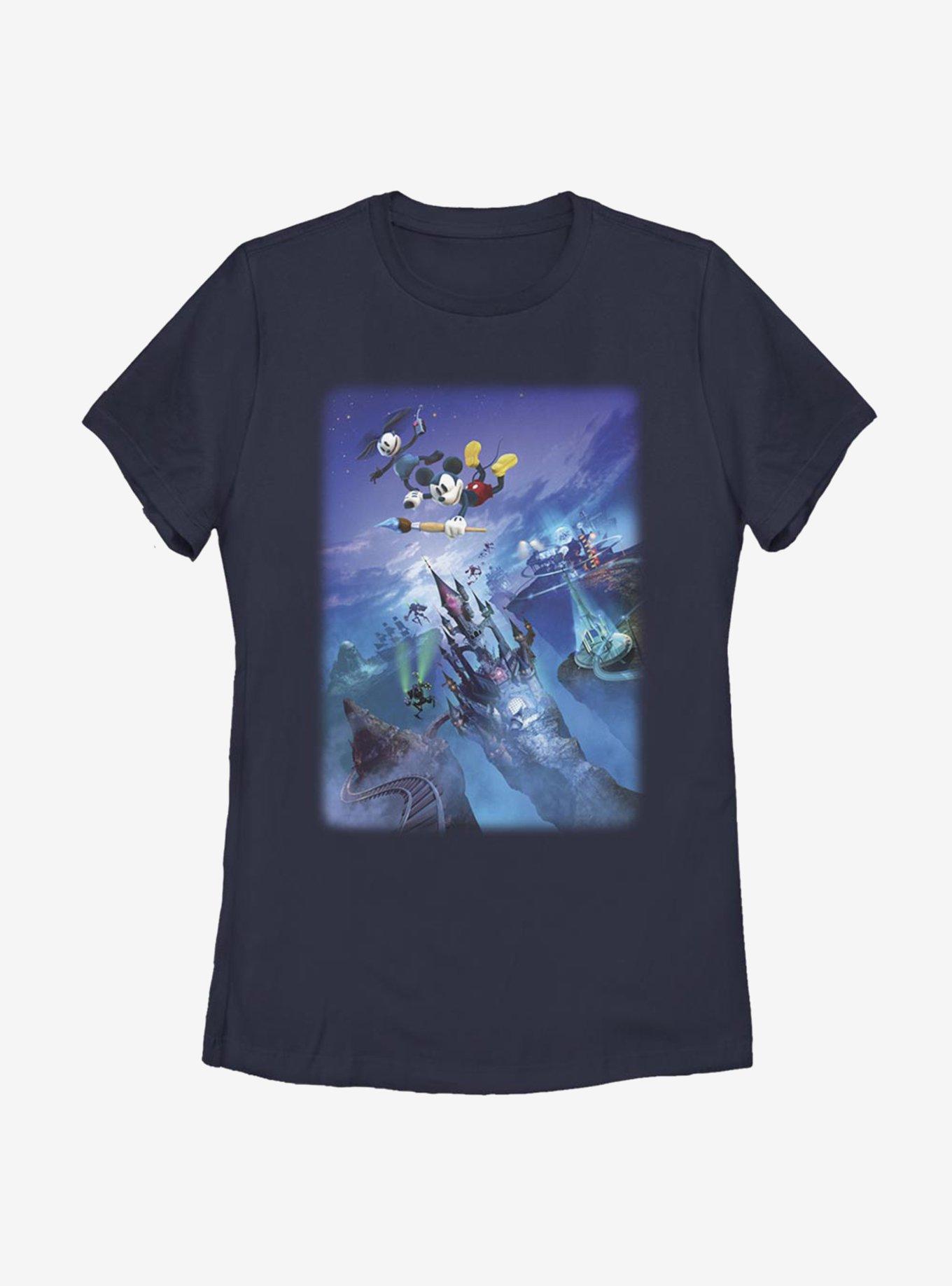 Disney Epic Mickey Castle Flight Womens T-Shirt, , hi-res