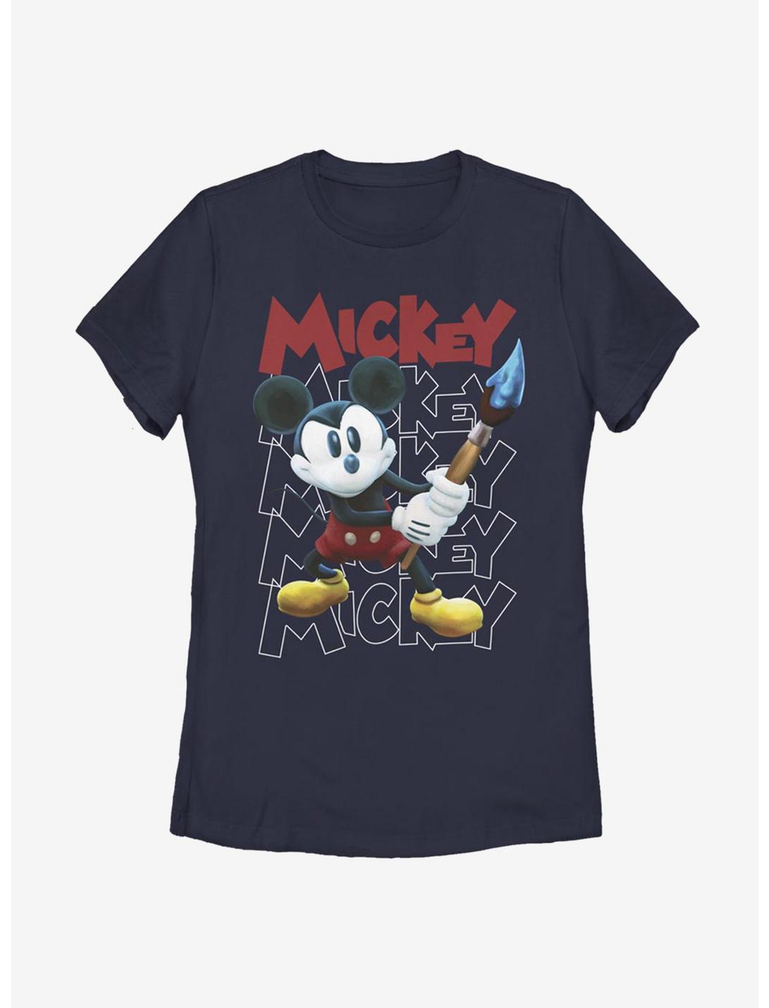 Disney Epic Mickey Hero Womens T-Shirt, NAVY, hi-res