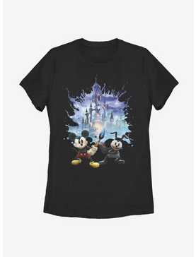 Disney Epic Mickey Splash Poster Womens T-Shirt, , hi-res