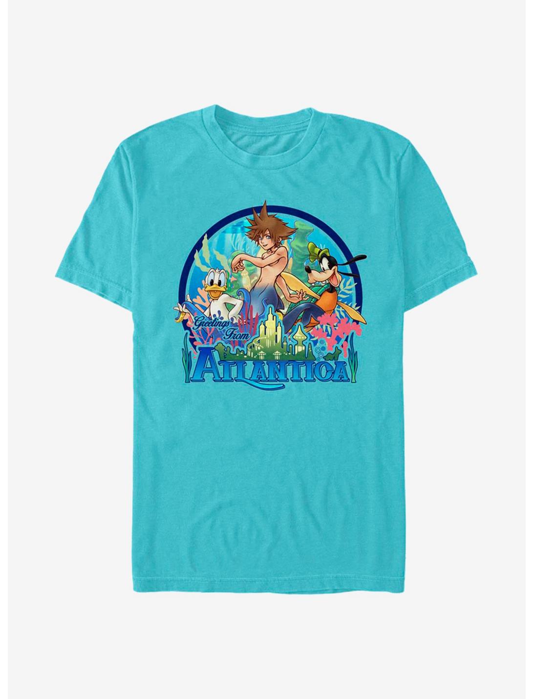 Disney Kingdom Hearts Atlantica World T-Shirt, TAHI BLUE, hi-res