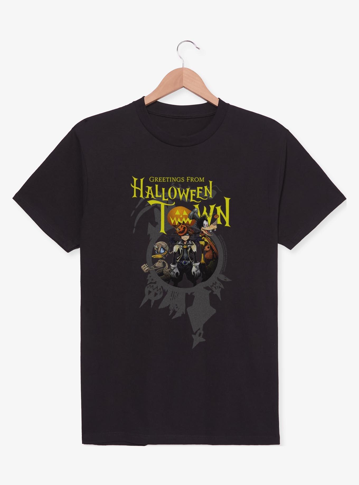 Disney Kingdom Hearts Greetings Halloween Town T-Shirt