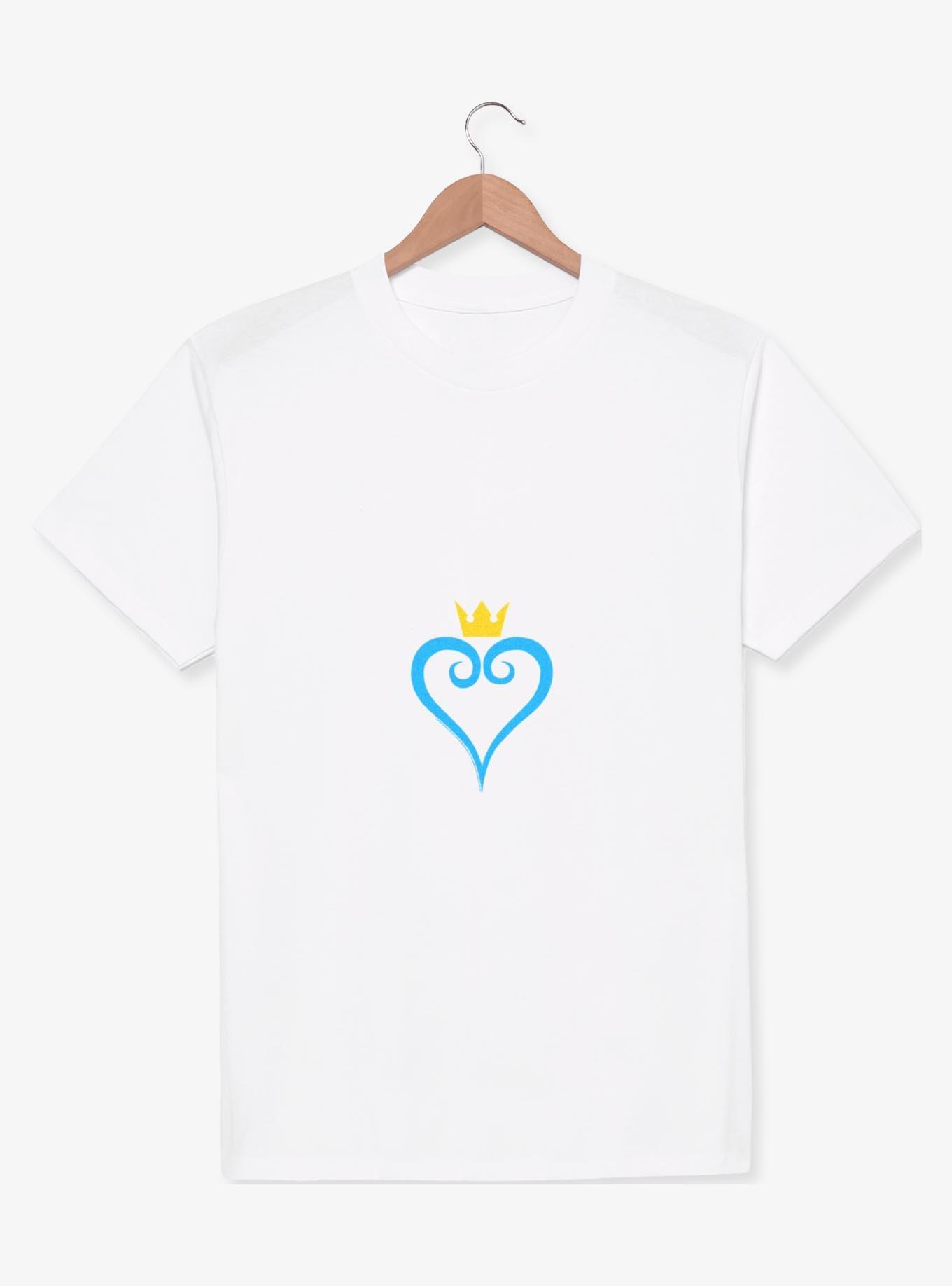 Disney Kingdom Hearts Heart And Crown T-Shirt