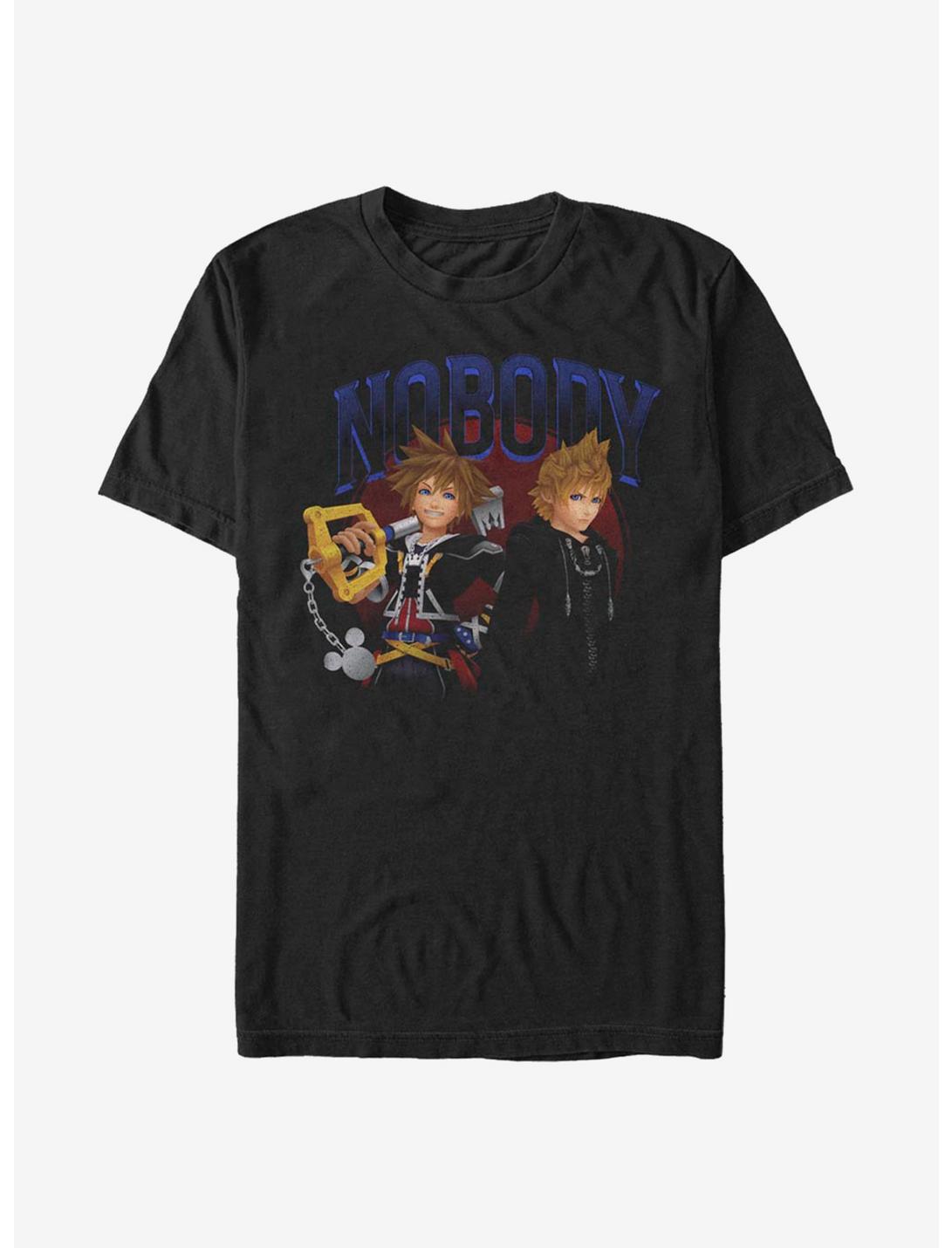 Disney Kingdom Hearts Nobody Circle T-Shirt, BLACK, hi-res