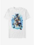 Disney Kingdom Hearts Sky Group T-Shirt, WHITE, hi-res