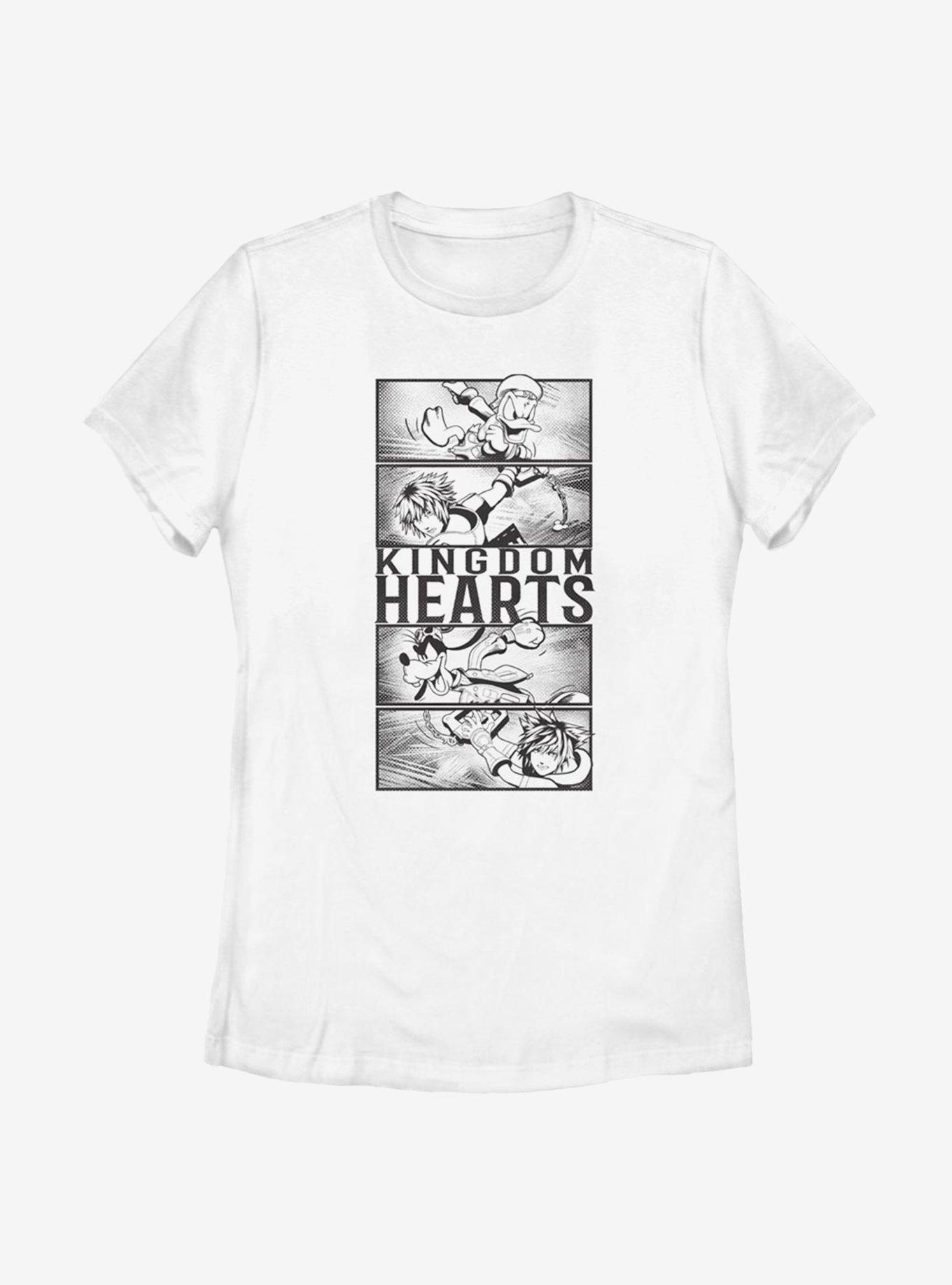 Disney Kingdom Hearts Box Up Kingdom Womens T-Shirt