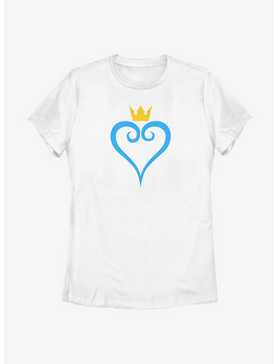 Disney Kingdom Hearts Heart And Crown Womens T-Shirt, , hi-res