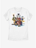 Disney Kingdom Hearts Trio Womens T-Shirt, WHITE, hi-res
