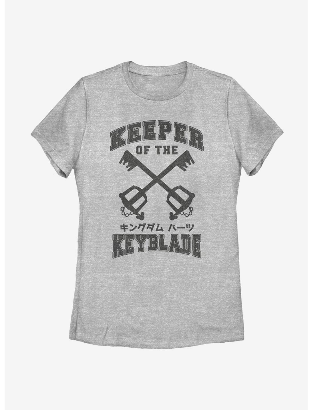 Disney Kingdom Hearts Keyblade Keeper Womens T-Shirt, ATH HTR, hi-res