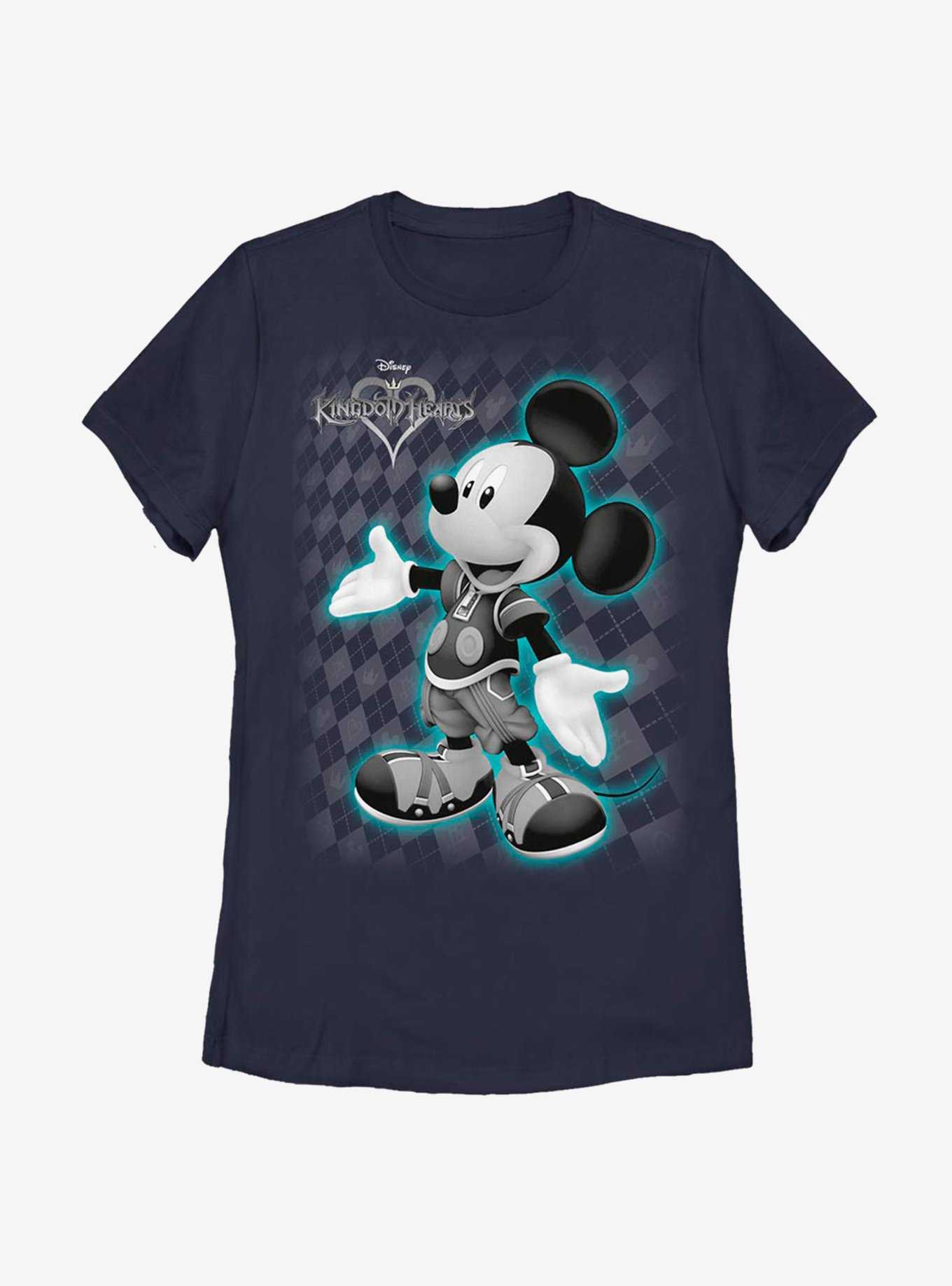 Disney Kingdom Hearts Mickey Hearts Womens T-Shirt, , hi-res