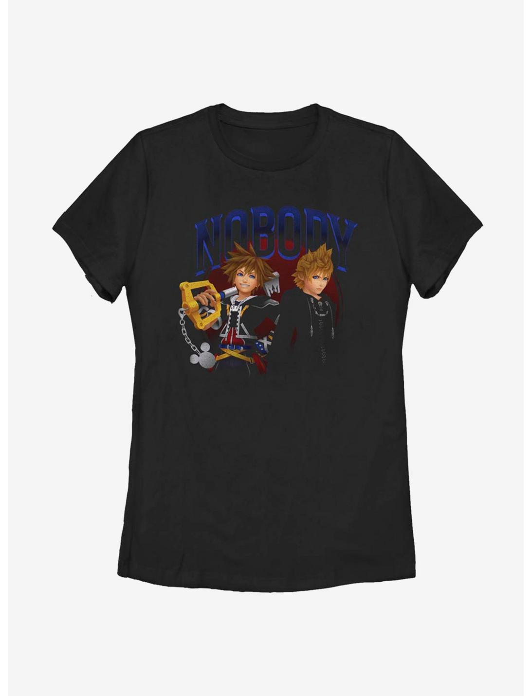 Disney Kingdom Hearts Nobody Circle Womens T-Shirt, BLACK, hi-res