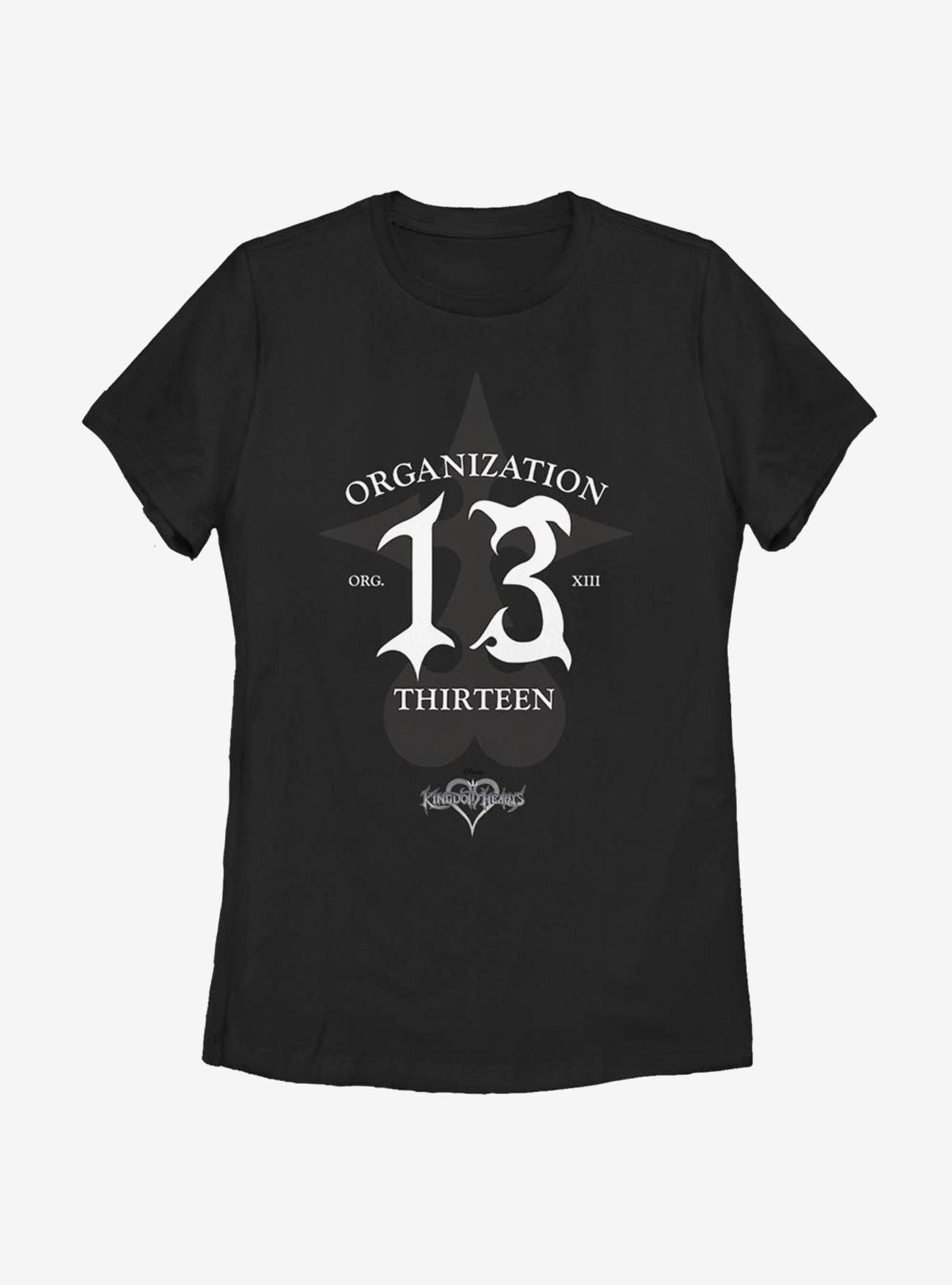Disney Kingdom Hearts Organization Thirteen Womens T-Shirt, , hi-res