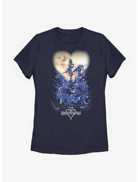 Disney Kingdom Hearts Poster Logo Womens T-Shirt, , hi-res