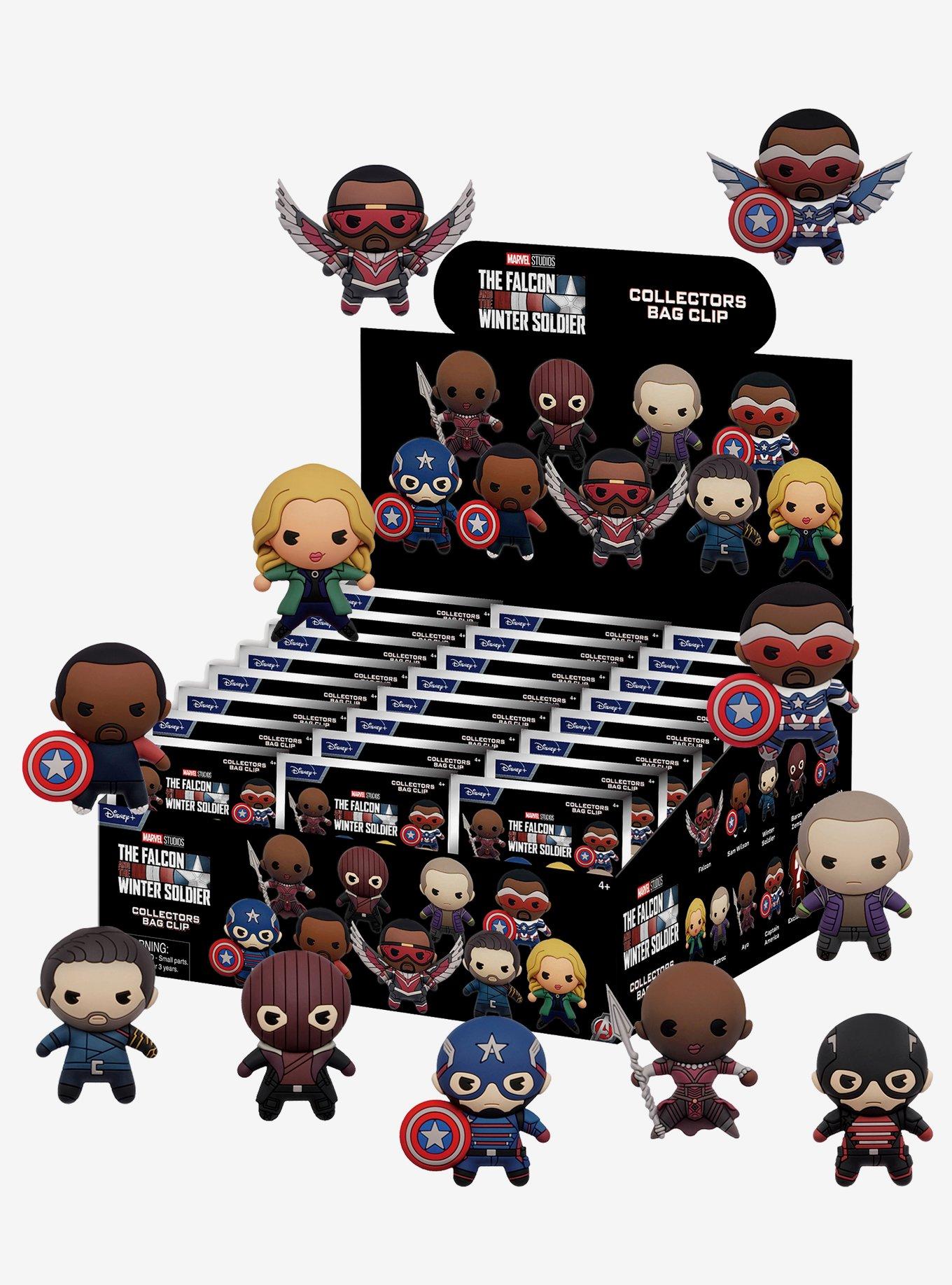 Marvel The Falcon and the Winter Soldier Chibi Blind Bag Figural Bag Clip, , hi-res