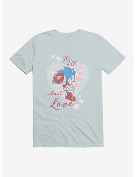Sonic The Hedgehog It's All About Love T-Shirt, LIGHT BLUE, hi-res