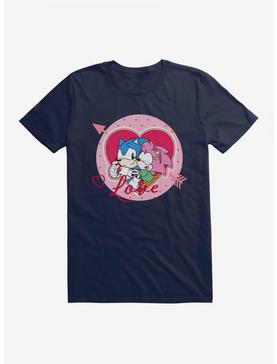 Sonic The Hedgehog Amy Rose Love T-Shirt , MIDNIGHT NAVY, hi-res