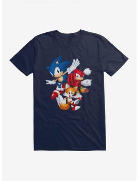 Sonic The Hedgehog Classic Friends T-Shirt, MIDNIGHT NAVY, hi-res
