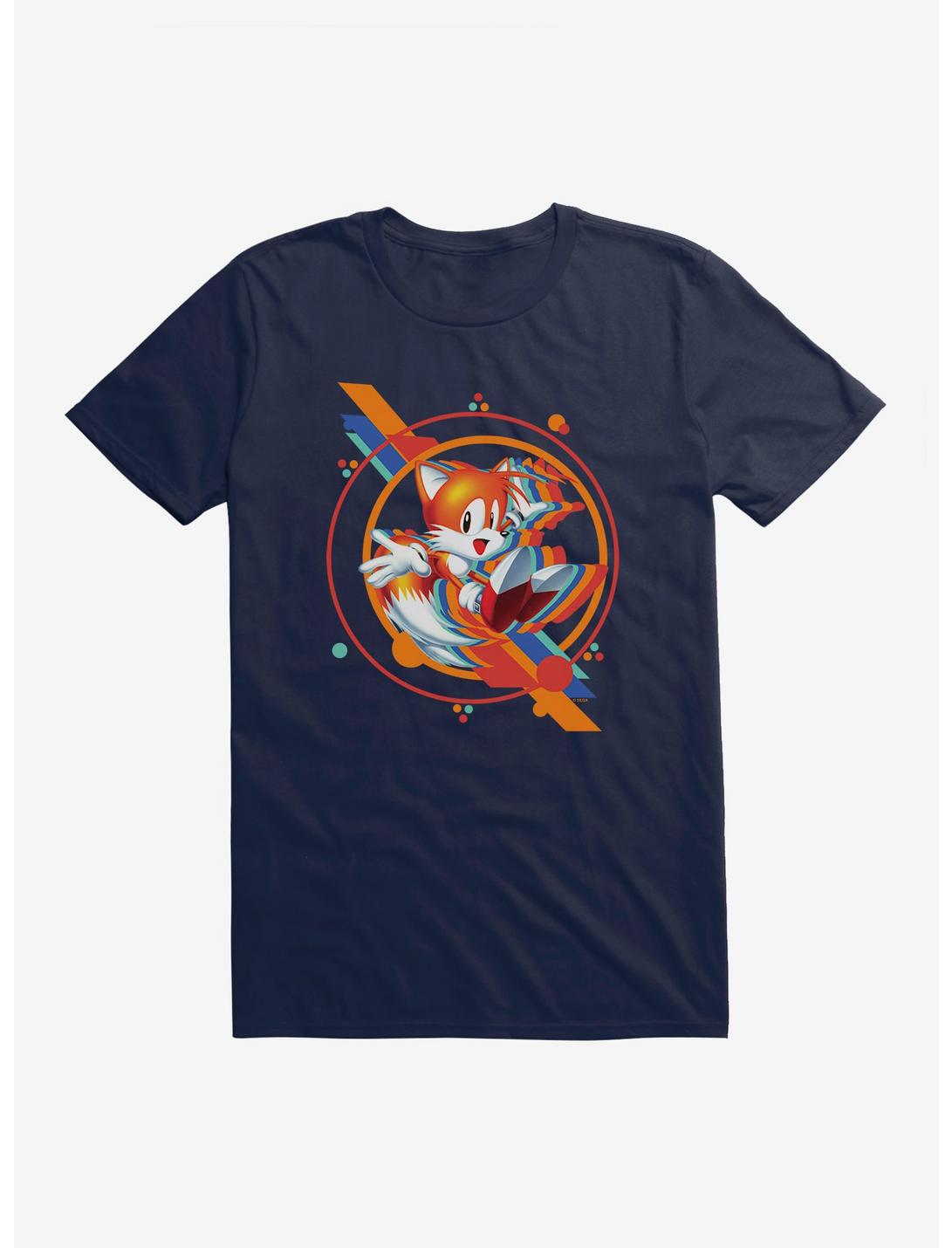Sonic The Hedgehog Classic Tails T-Shirt, MIDNIGHT NAVY, hi-res