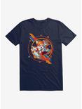 Sonic The Hedgehog Classic Tails T-Shirt, MIDNIGHT NAVY, hi-res