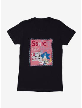 Sonic The Hedgehog Sonic's The Name Love's My Game Womens T-Shirt, , hi-res