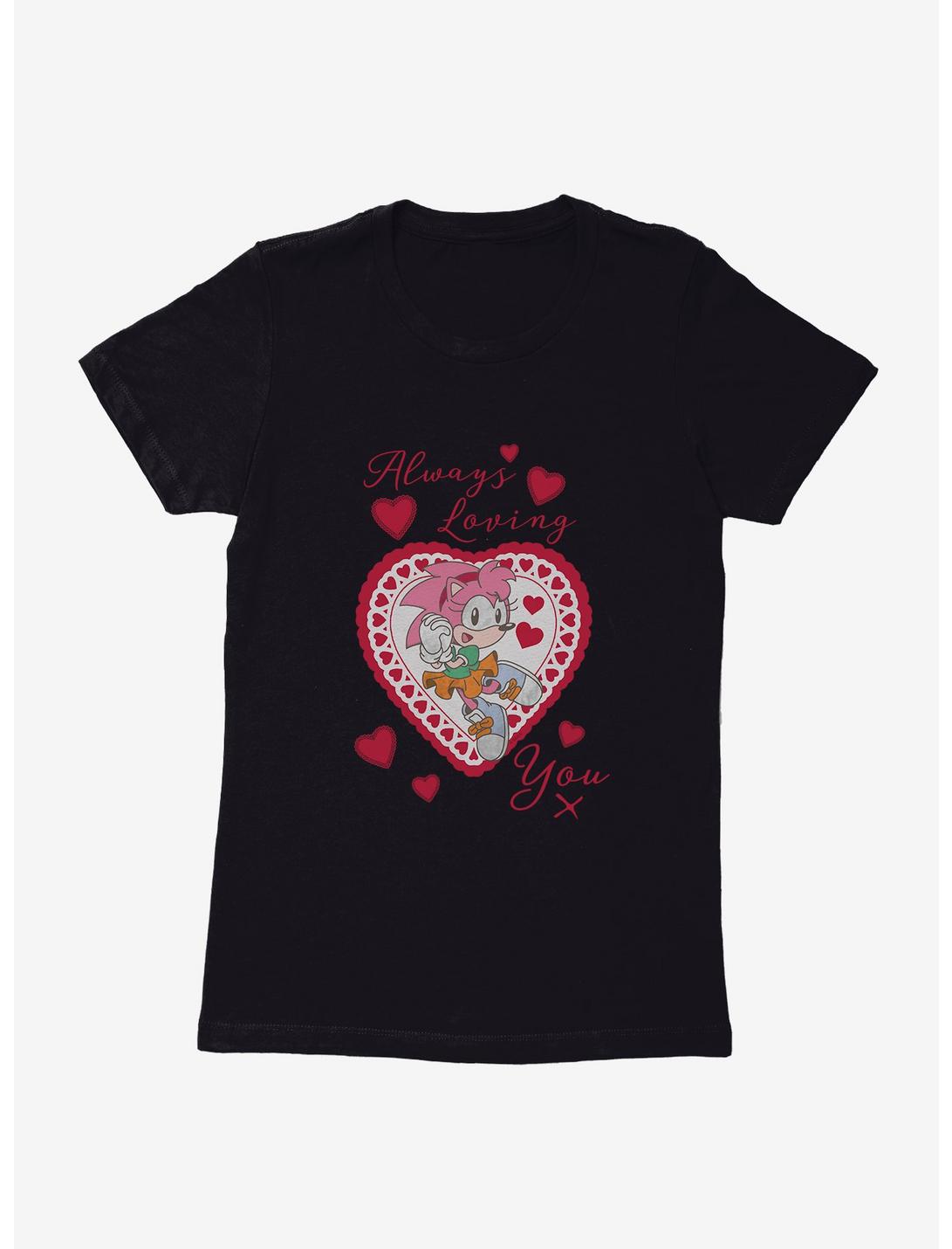 Sonic The Hedgehog Amy Rose Always Loving You Womens T-Shirt, , hi-res
