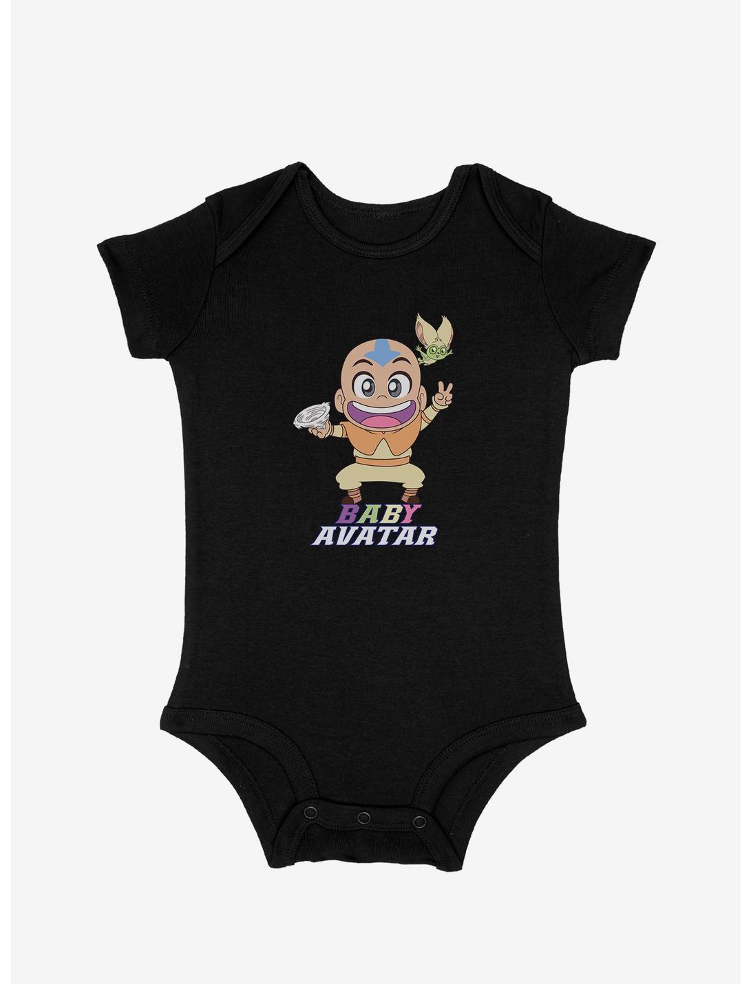 Avatar: The Last Airbender Baby Aang And Momo Infant Bodysuit, , hi-res