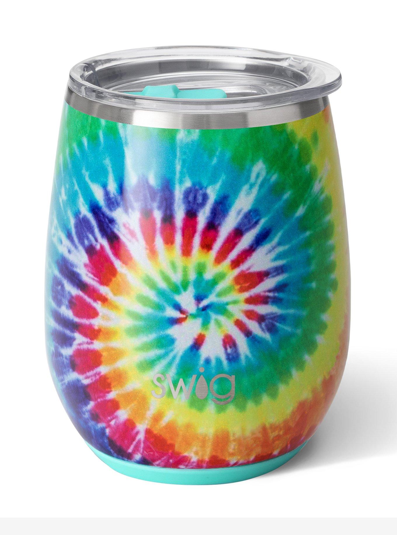 Swig Life Groovy Tie-Dye Insulated Stemless Travel Cup, , hi-res