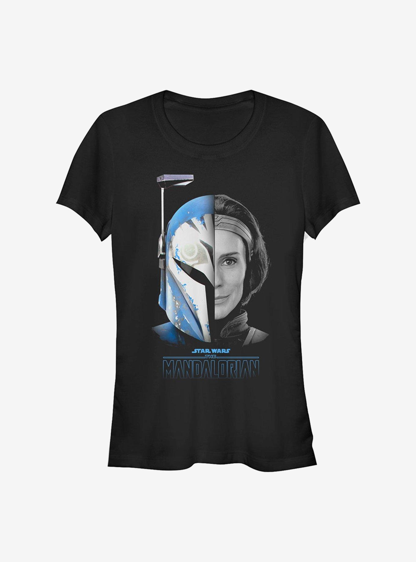 Star Wars The Mandalorian Bo-Katan Kryze Girls T-Shirt, BLACK, hi-res