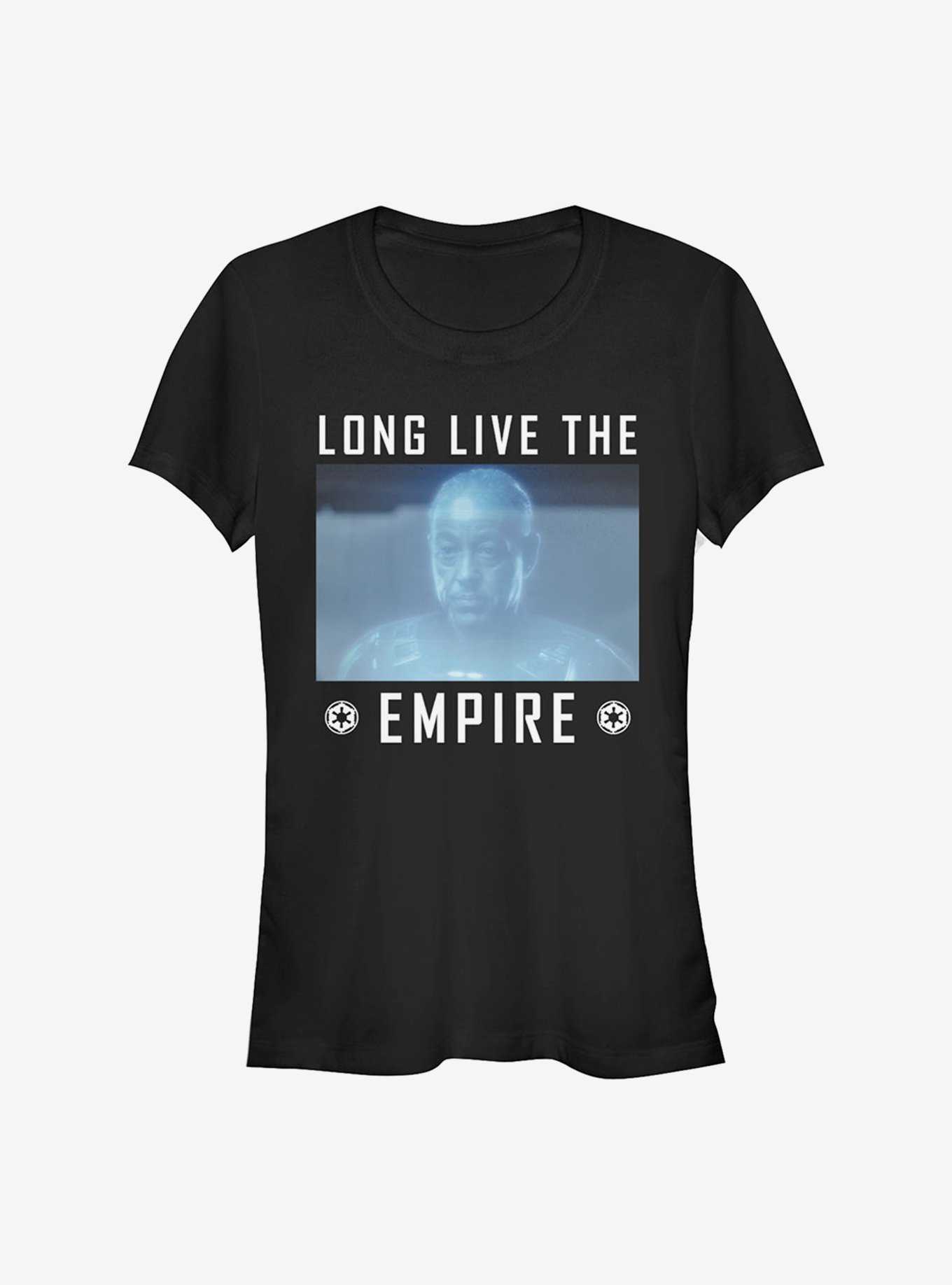 Star Wars The Mandalorian Moff Gideon Long Live The Empire Girls T-Shirt, , hi-res