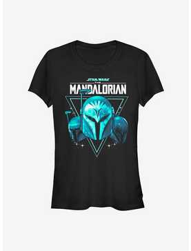 Star Wars The Mandalorian Galaxy Helmets Girls T-Shirt, , hi-res