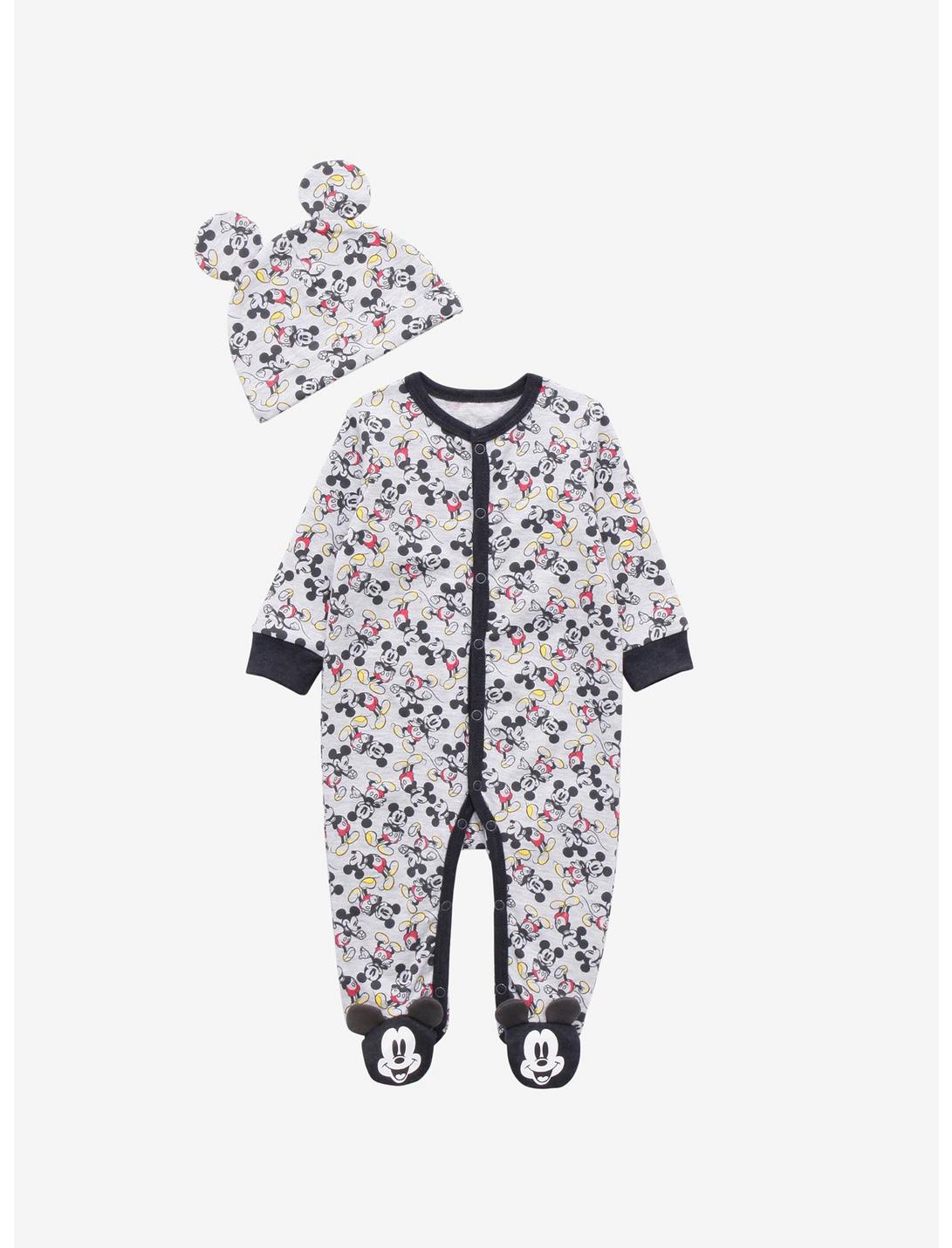 Disney Mickey Mouse Allover Print Infant One-Piece, MULTI, hi-res