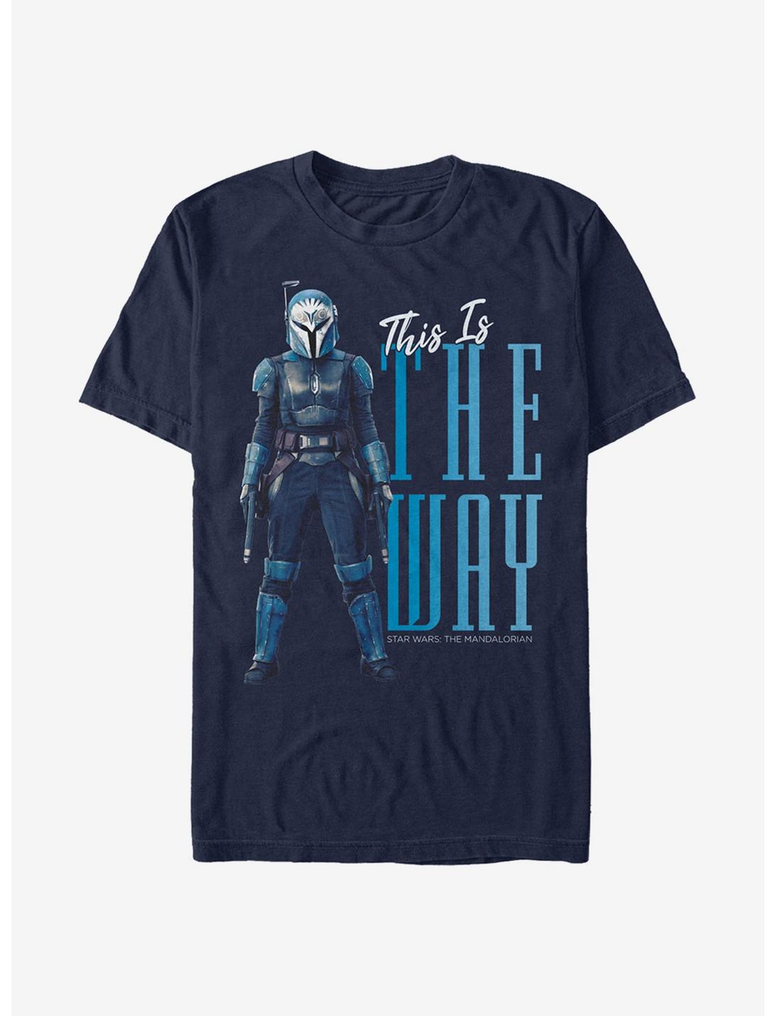 Star Wars The Mandalorian This Is The Way T-Shirt, NAVY, hi-res